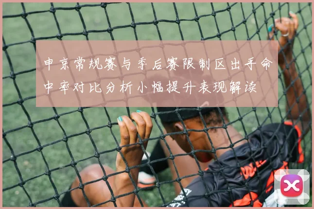 申京常规赛与季后赛限制区出手命中率对比分析小幅提升表现解读