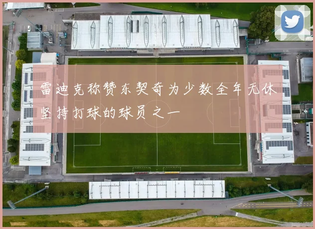 雷迪克称赞东契奇为少数全年无休坚持打球的球员之一